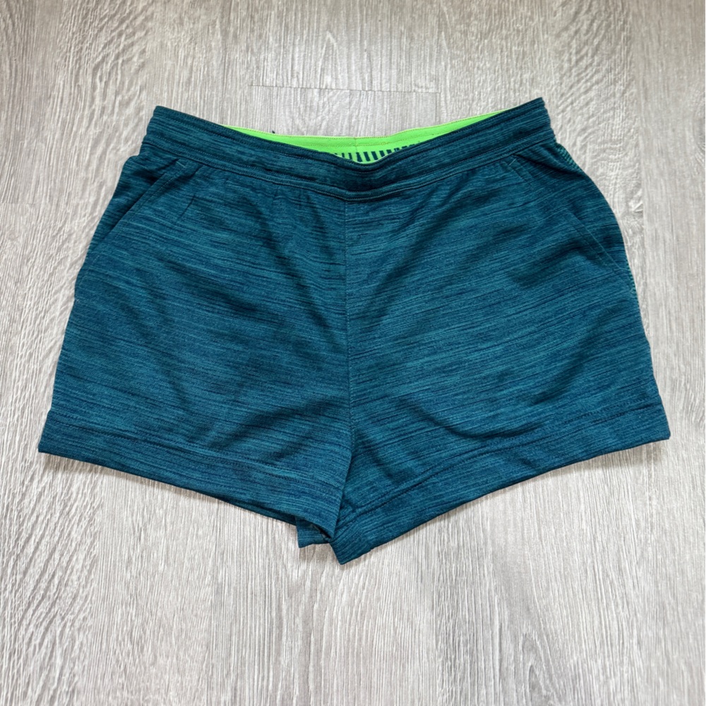 Pick 2 for $20. Diadora Teal and Green Athletic Shorts